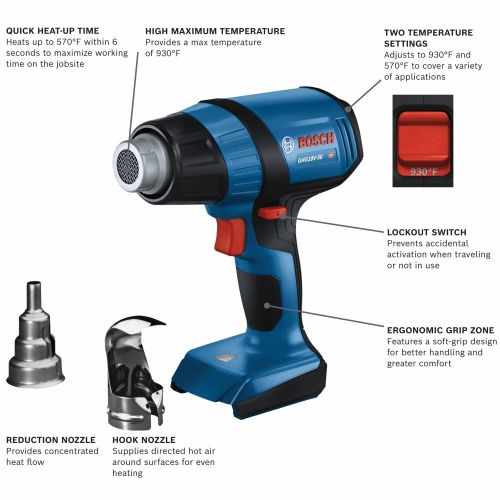 BOSCH GHG18V-50N 18V Heat Gun