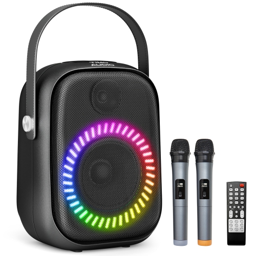 Timo Audio PartyBox Karaoke Machine T6 Portable Bluetooth Speaker