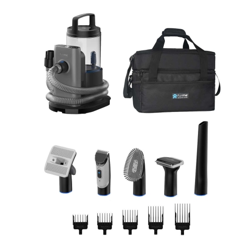 furMe Professional Plus Pet Grooming Vacuum Kit with Carrying Case