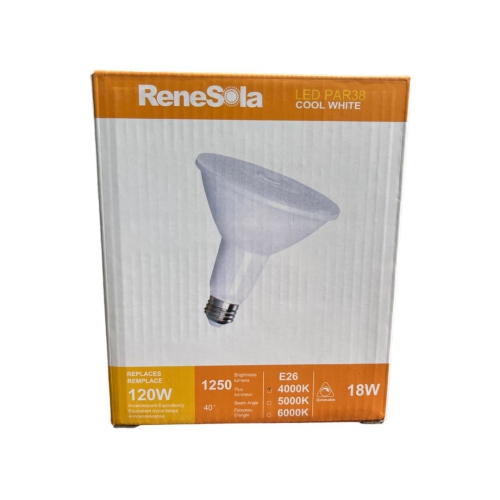PAR38 E26 15W 4000K