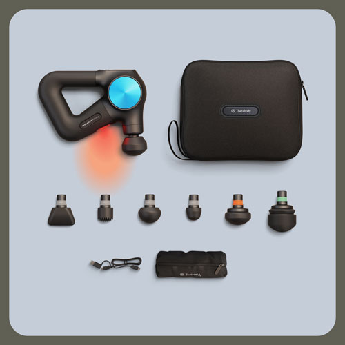 Appareil de massage portatif à percussion Theragun PRO Plus de Therabody - Noir