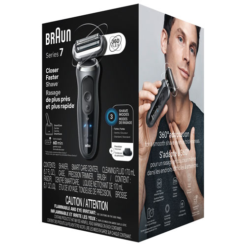 Braun Series 7 Wet/Dry Electric Shaver Black 7091CC - Best Buy