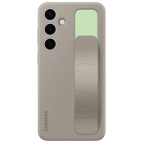 Samsung Fitted Hard Shell Case for Galaxy S24+ (Plus) - Taupe - Only at Best Buy