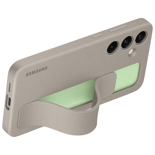 Samsung Fitted Hard Shell Case for Galaxy S24+ (Plus) - Taupe - Only at Best Buy