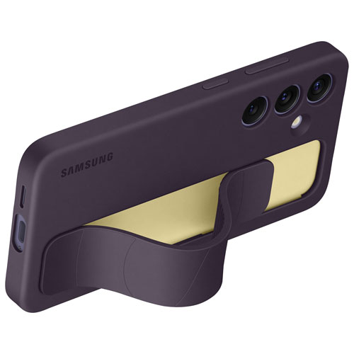 Samsung Fitted Hard Shell Case for Galaxy S24 - Dark Violet - Only at Best Buy