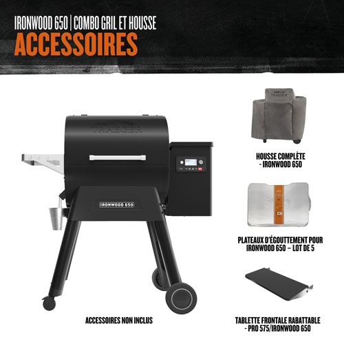 Traeger Ironwood Wood Pellet Grill & Smoker - Black