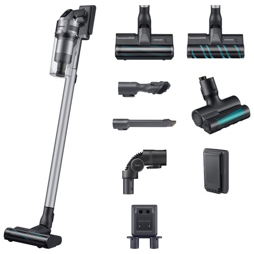 Refurbished - Samsung Jet 75 Complete Cordless Stick Vacuum - Silver