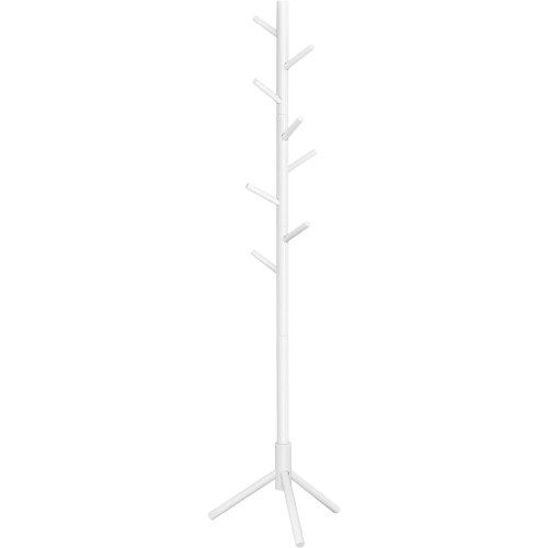 Boutique Home Adjustable Free-standing Coat Rack With 8 Hooks & 3