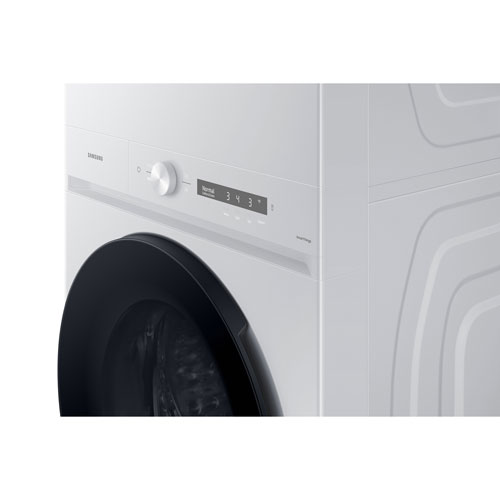 Samsung 5.3 Cu. Ft. Electric Washer & 7.6 Cu. Ft. Dryer Laundry Hub - White - Only at Best Buy