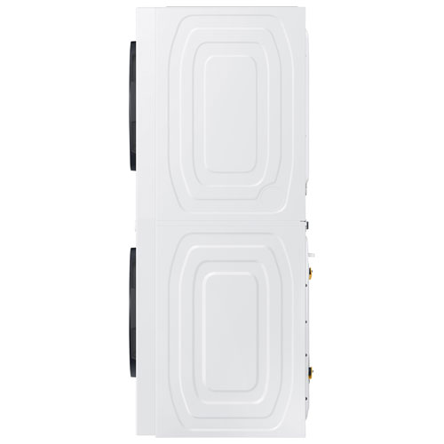 Samsung 5.3 Cu. Ft. Electric Washer & 7.6 Cu. Ft. Dryer Laundry Hub - White - Only at Best Buy