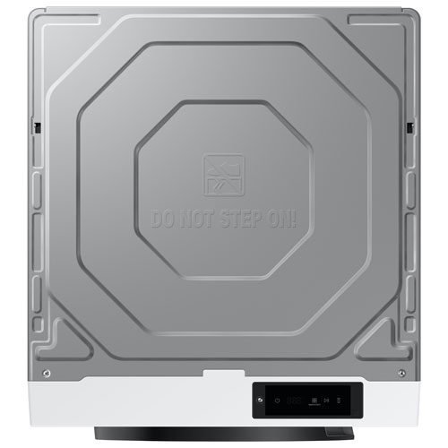 Samsung 5.3 Cu. Ft. Electric Washer & 7.6 Cu. Ft. Dryer Laundry Hub - White - Only at Best Buy