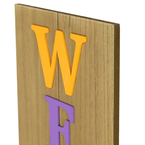 Welcome Easter Egg Wooden Porch Board Sign - 39.25"