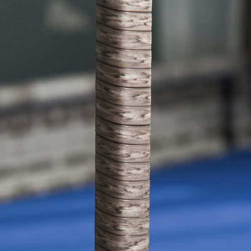 PawHut Rattan Dog House Outdoor with Canopy, Wicker Dog Bed with Water-Resistant Cushion, for Small and Medium Breeds Dark Blue