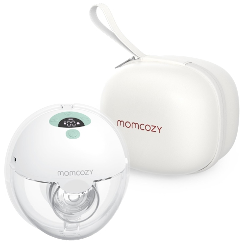 Tire-lait tout-en-un M5 de MomCozy, Tire-lait portable mains libres à 3 modes et 9 niveaux, 24&nbsp;mm