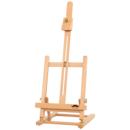 23"H Basic Tabletop Adjustable H-Frame Easel, Hold Canvas up to 16"