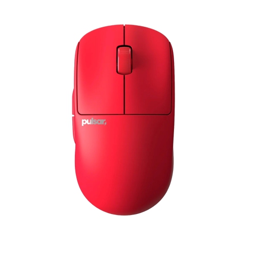 Pulsar X2V2 Mini Red Edition Ultra Lightweight Wireless Gaming Mouse -  Ambidextrous - Optical Switch - PAW3395 Sensor