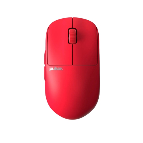 Pulsar X2H (High Hump) Medium Red Edition Ultra Lightweight Wireless Gaming  Mouse - Ambidextrous - Optical Switch - PAW3395 Sensor