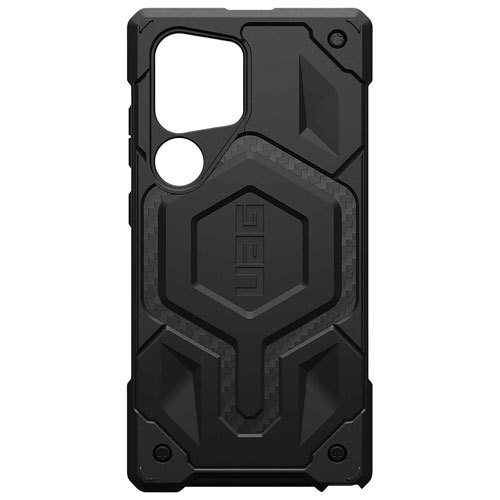 UAG Monarch Fitted Hard Shell Case for Galaxy S24 Ultra - Carbon Fiber ...