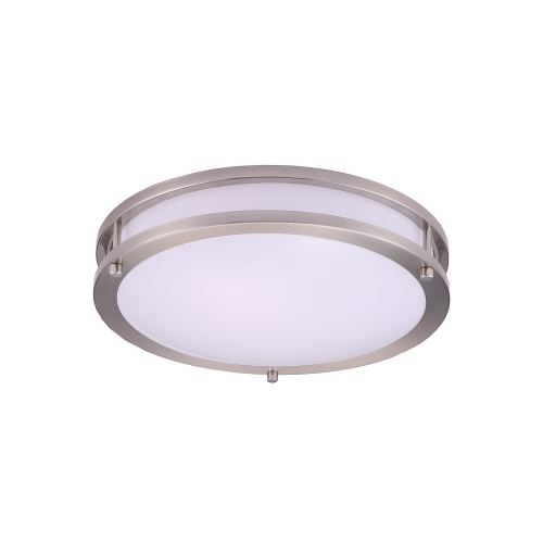 VOTATEC DOUBLE RING LED FLUSH MOUNT 18" 3CCT 38W