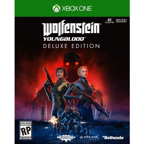 BETHESDA  Wolfenstein: Youngblood for Xbox One Deluxe Edition [Videogames] Best game ever love it and I recommend it to anyone who likes shooting games