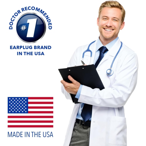 Mack’s Pillow – bouchons d’oreilles en silicone souple – 2 paire – les bouchons d’oreille en Putty de silicone moulable originaux pour dormir,