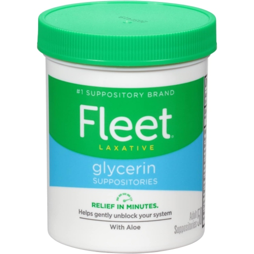 FLEET Glycerin Suppositories Adult 50'S, 50 CT