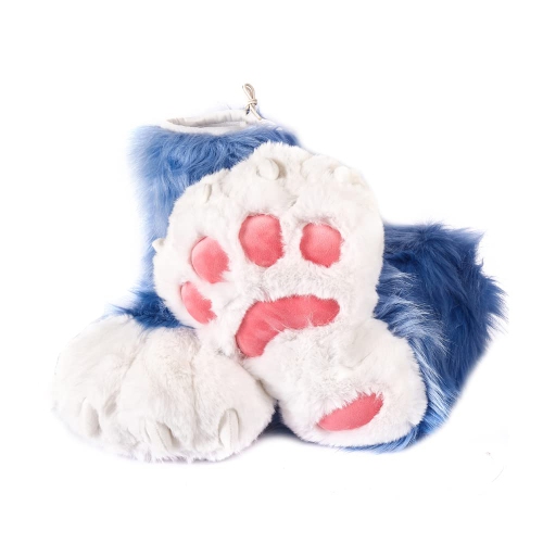 Dog paw shop slippers for adults