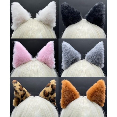 Cute Cat Ears Clips Perfect Stocking Stuffers for Kids! Furry Wolf