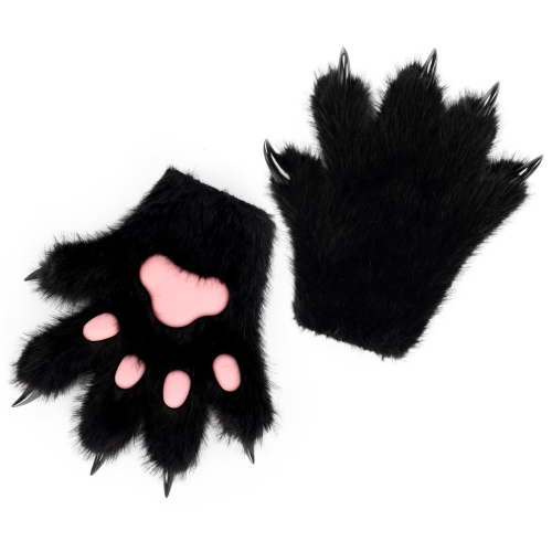 Kids shop fur gloves