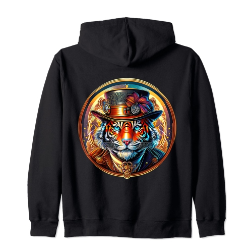 Hoodie tiger clearance print