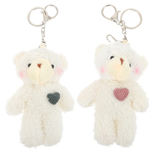 Plush on sale bear keychain