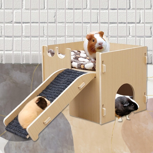 Guinea pig castle outlet house