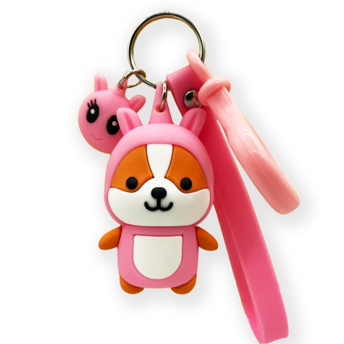 Corgi Keychain Cute Kawaii Corgi Accessories for Women Perfect