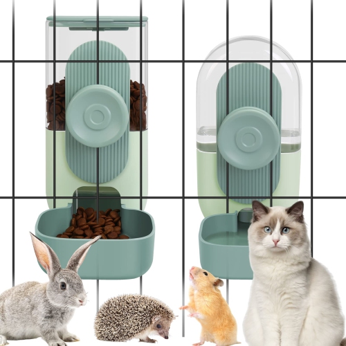 Hanging sales rabbit feeder