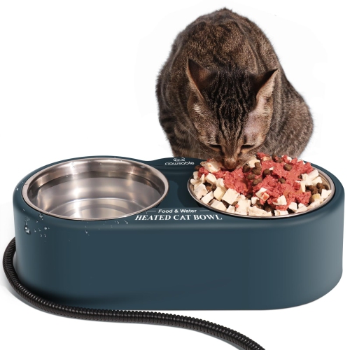 Heated outdoor hot sale water bowl