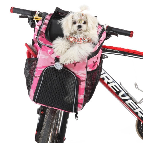 Dog bike clearance backpack