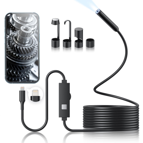 axGear Waterproof WiFI Borescope Inspection Endoscope Snake Tube Camera For  iPhone 