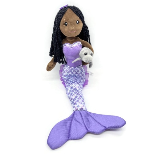 Mermaid stuffed on sale animal doll