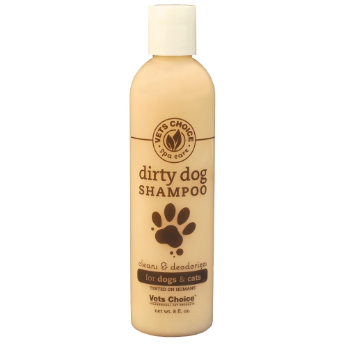 Natural dog outlet shampoo