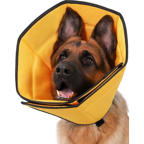 Flexible and Lightweight Dog Cone for Post Surgery Recovery