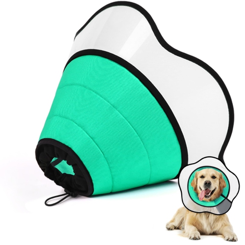 Adjustable Soft Dog Cone for Comfortable Pet Recovery After Surgery
