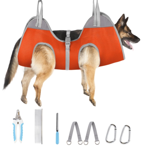 Nail trimming outlet sling for dogs