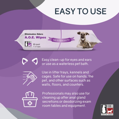 Deodorizing 2025 pet wipes