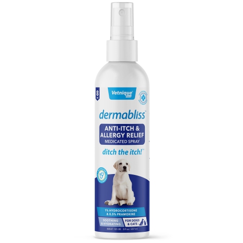 Vet Recommended Dermabliss Dog Allergy Relief Bundle Medicated