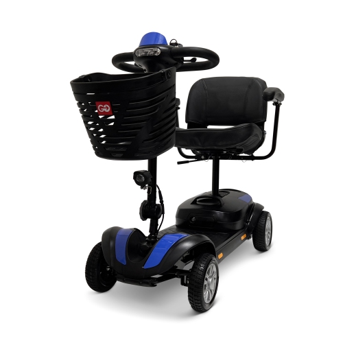 COMFYGO Z 4 Compact Electric Mobility Scooter Ultra Light Foldable Ideal for Seniors Adults Lithium Ion Battery w Up to 48 Km Range