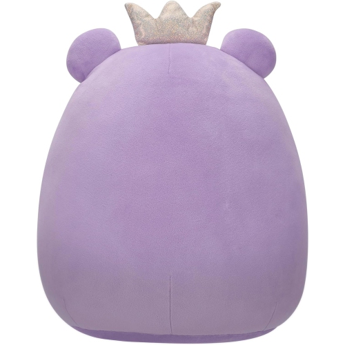 Valentine's Day Squishmallows Original 14-Inch Francine Purple Frog with Heart Cheeks and Gold Crown