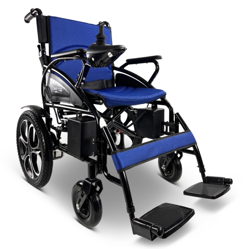 6011 ComfyGO Electric Wheelchair | Ultra-Light & Portable |120 kg Load Capacity | Intuitive 360° Joystick | Up to 21 km Range | Ideal for Daily Use &
