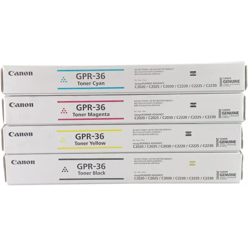 ** 365 DAYS WARRANTY **/ Canon GPR-36|3782B003AA|3783B003AA|3785B003AA|3784B003AA / Genuine GPR36, Toner Full Set by. AZX-DEALS CANADA **Extra