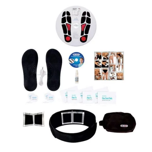 DR-HO’S Circulation Promoter Plus Gel Pad Kit and Pain Therapy Back Relief Belt