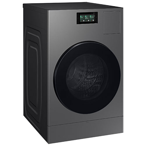 Samsung 6.1 Cu. Ft. Washer & Heat Pump Dryer Combo (WD53DBA900HZA1) - Dark Steel